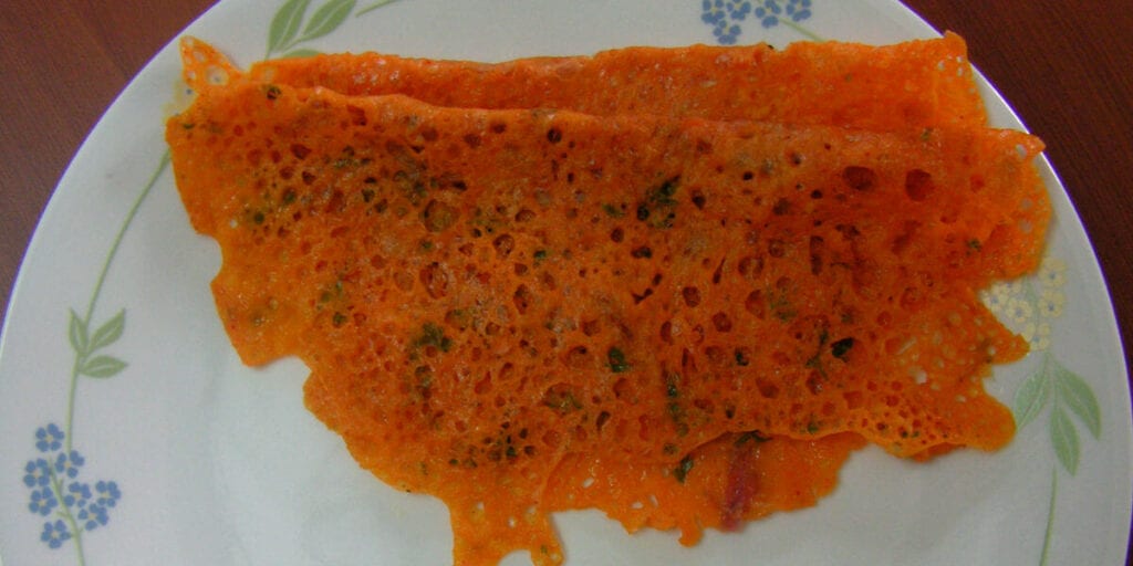 Carrot Dosa
