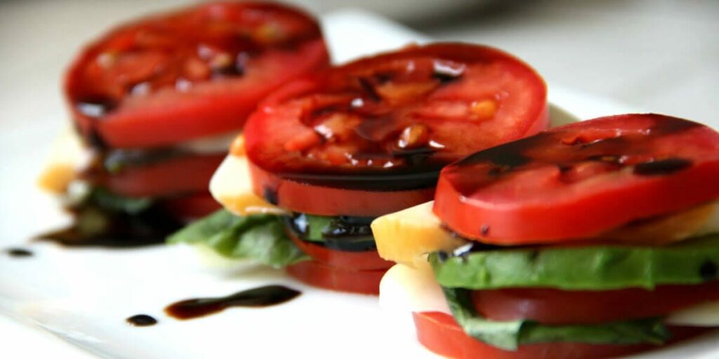 Tomato stackers - Healthy and tasty