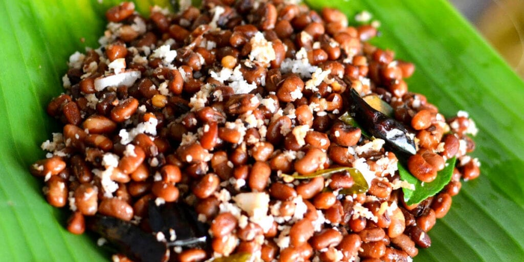 Sundal and raw coconut nutrition facts