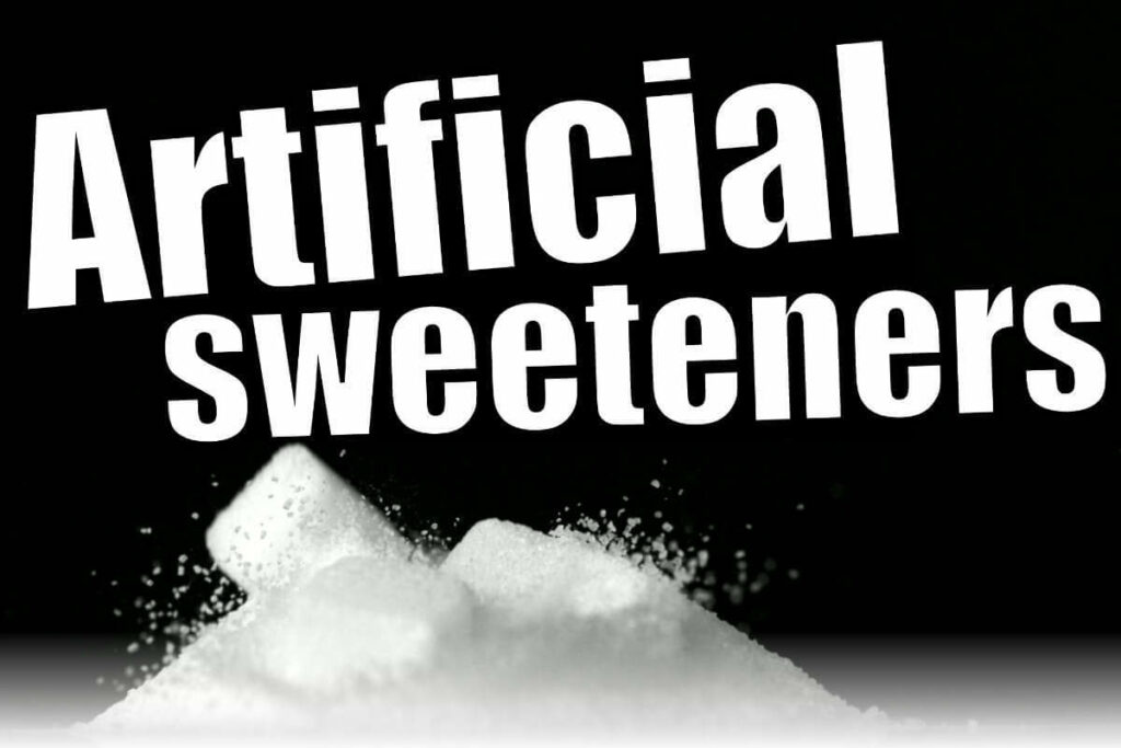 Artificial sweeteners side effects