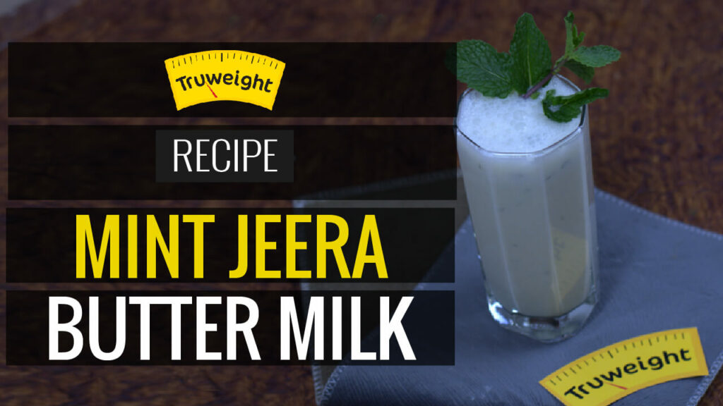 Mint jeera butter milk recipe