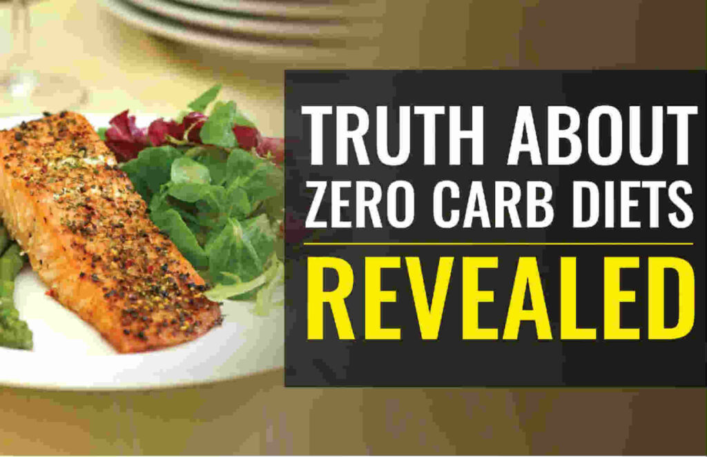 Zero carb diet Weight loss