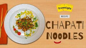 Chapathi noodles-Left over chapati recipes indian