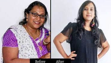 Divya Iyer Before After Weight loss