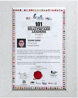 101 Global Healthcare Leader Award by World Health Congress - Possible
