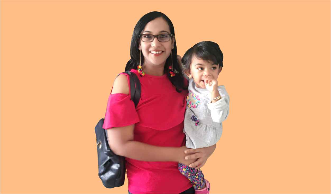 Divya Iyer after weight loss with Possible