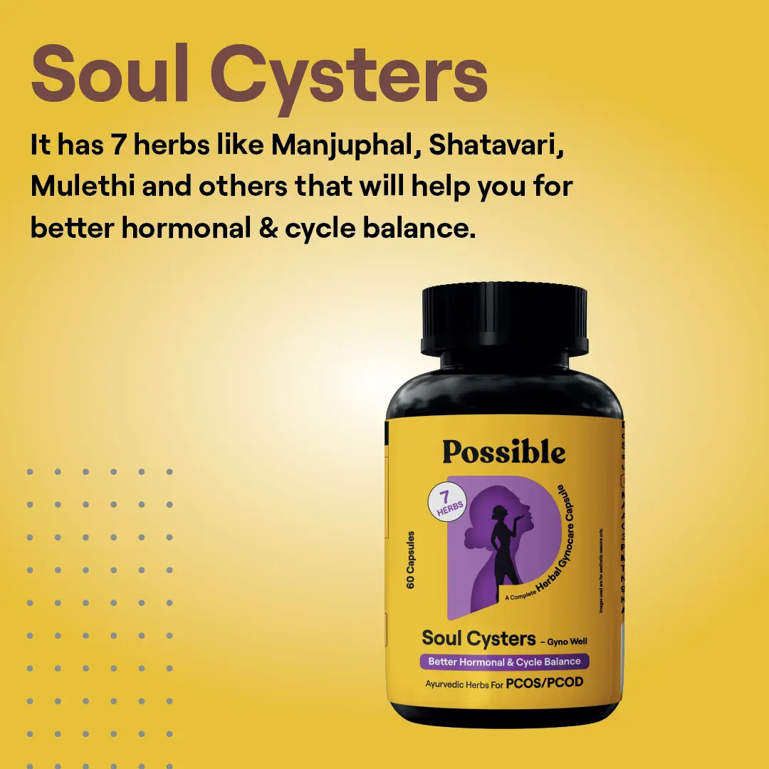 Soul Cysters Supplements for PCOS, PCOD Soul Cysters Supplements for PCOS, PCOD