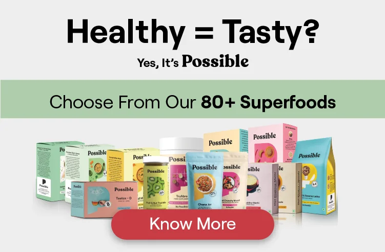 Possible Super Food Range Banner Mobile