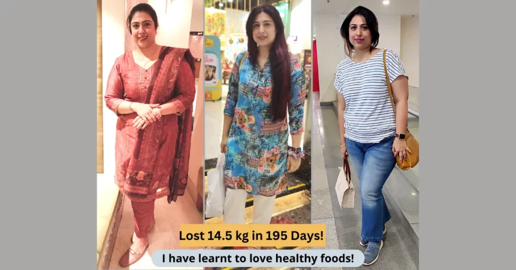 DrJasmine Kaur Lost 14.5 kg in 195 Days