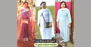 Jyoti Saxena Lost 9Kgs in 86 Days