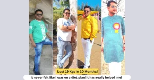 Kapil Chauradiyaa Lost 19 Kgs in 10 Months