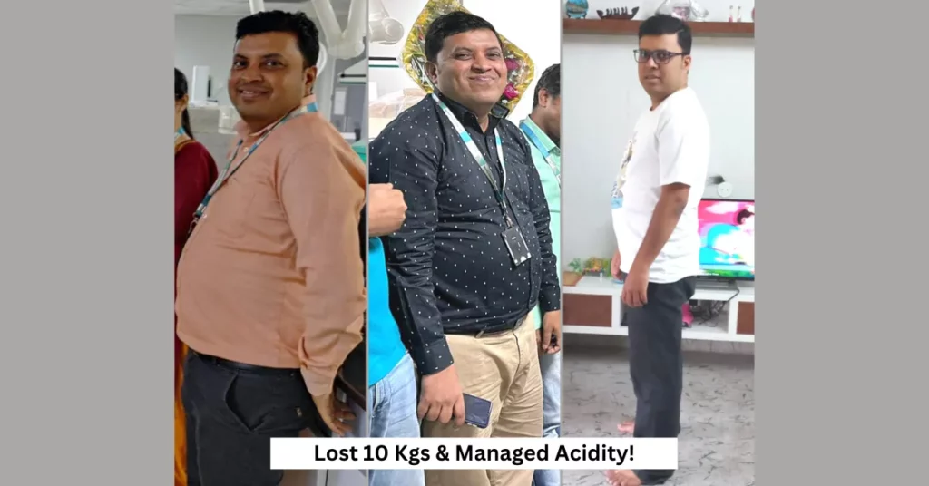 Sheoji shaw Lost 10 Kgs & Managed Acidity