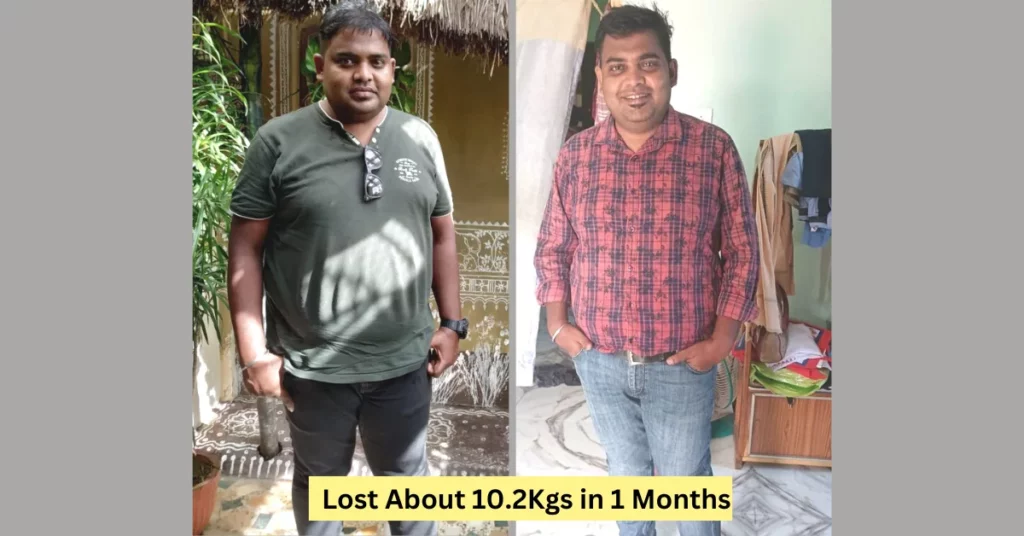 Birendra Kumar Behera Lost About 10.2Kgs in 1 Month