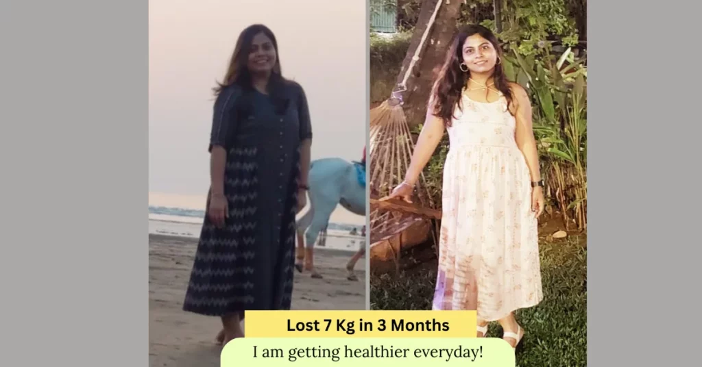 Pooja Patel Lost 7 Kg in 3 Months