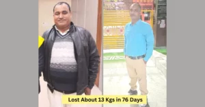 Kamlapati Tiwari Lost About 13 Kgs in 76 Days
