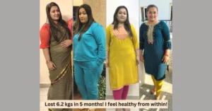Pinky Bhatia Lost 6.2 kgs in 5 months