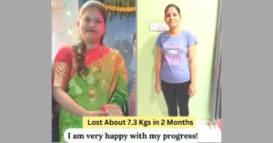 Prerna Yengantiwar Lost About 7.3 Kgs